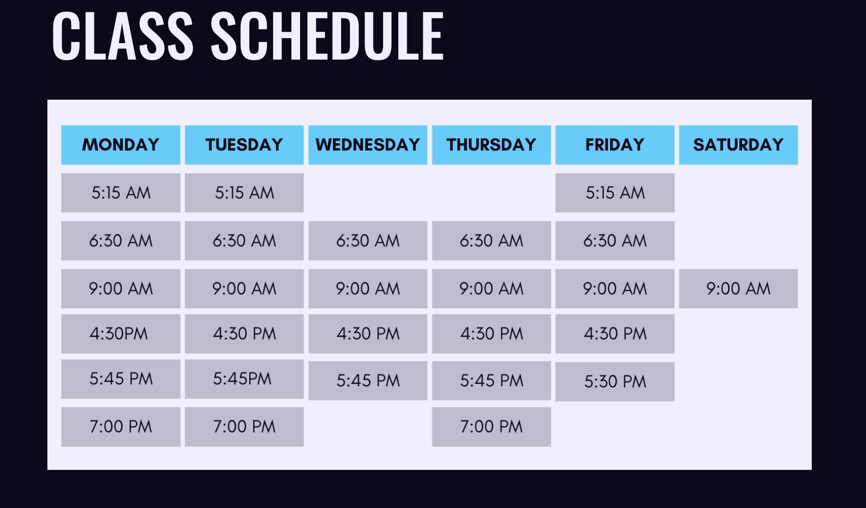 schedule1